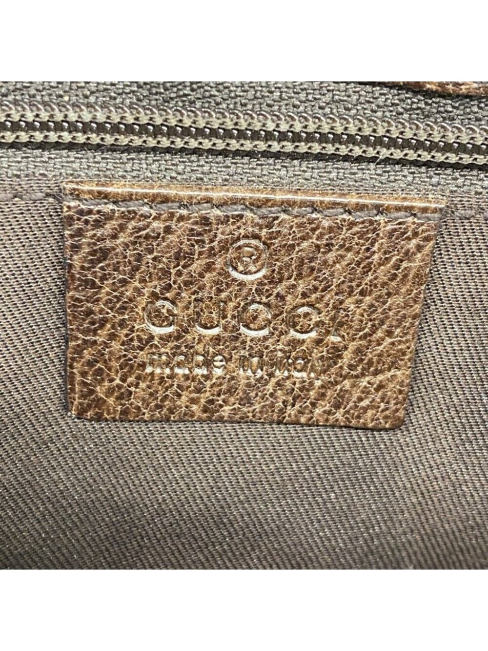 Gucci Waist Bag GG Canvas Brown Silver - Picture 5 of 10